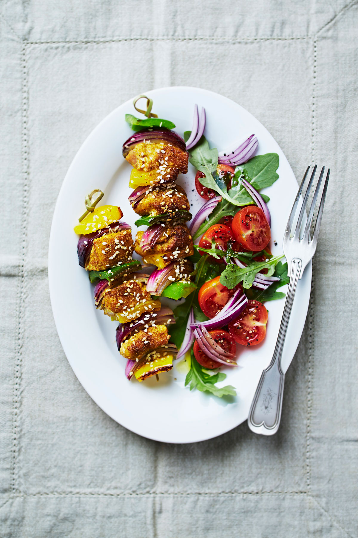 Brochettes de poulet au curry Spécial Gastronomie