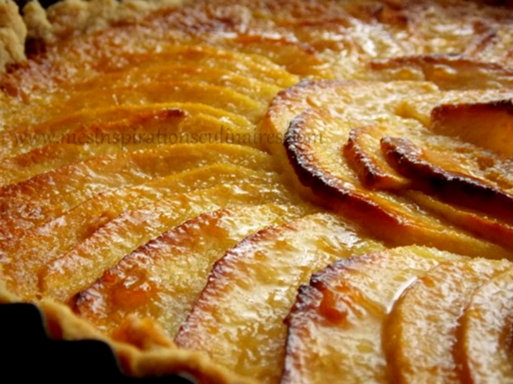 Tarte aux pommes à l alsacienne Spécial Gastronomie