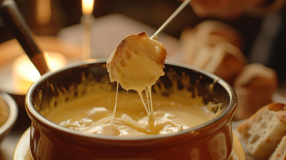 une fondue savoyarde